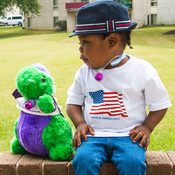 child with passy muir valve and toby tracheasaurus